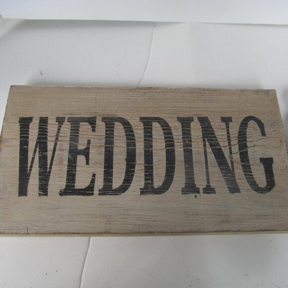 Wooden Wedding Sign Wedding Decorations Barn wedding Decor Wedding Signs - Picture 1 of 1